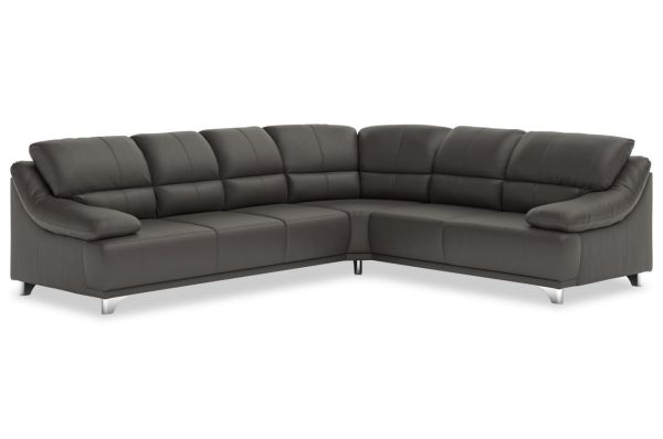 Cotta Ecksofa Maranello links - Echtleder Sofa