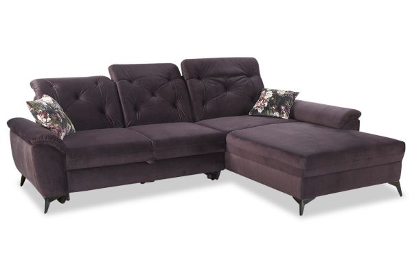 Ecksofa Studio rechts - Chesterfield Optik