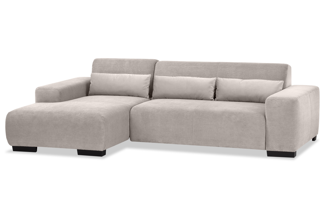 - Schlaffunktion mit Ecksofa wahlweise Laurito links Exxpo
