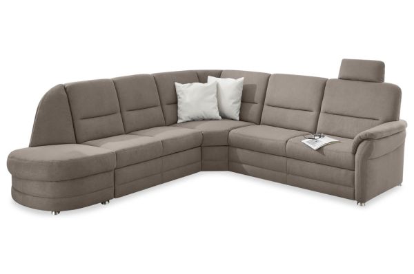 Ecksofa Queenside PP-QL11014 links - wahlweise mit Schlaffunktion