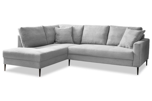 Ecksofa Summer links - wahlweise mit Hocker