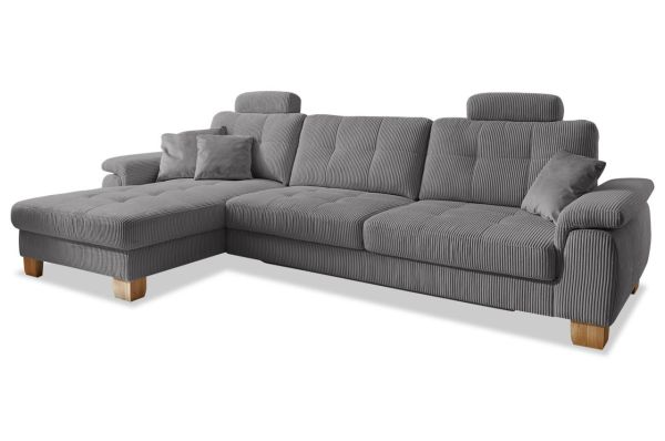 Ecksofa Ewian PP-LA19101 links - wahlweise mit Bettfunktion