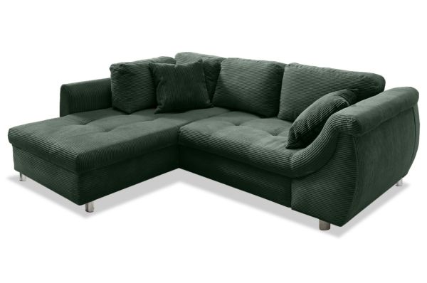 Benformato Ecksofa Agira links - mit Schlaffunktion
